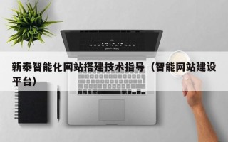 辽宁新泰智能化网站搭建技术指导（智能网站建设平台）